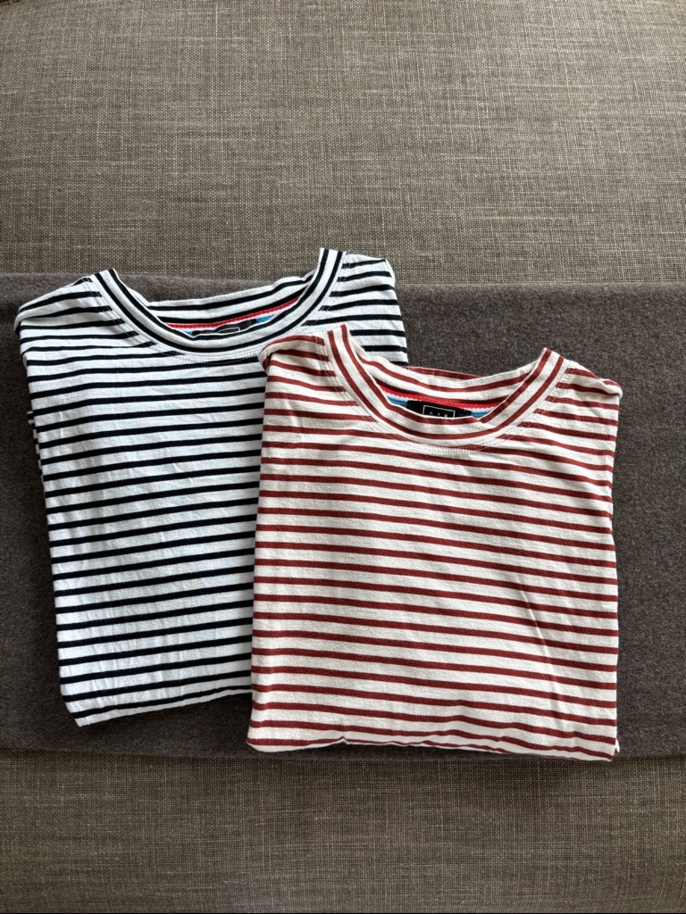 AYR Striped 3/4 Sleeve Tees